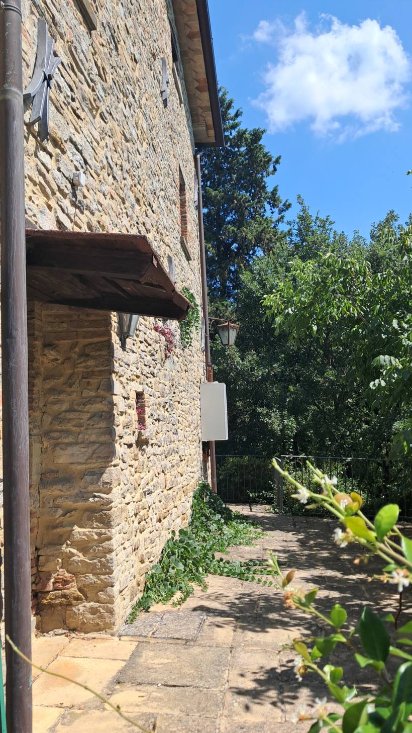 The Garden Apartment entrance and terrace